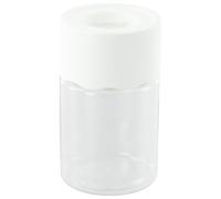 QOXEZY Pot de fleurs transparent en PET avec auto-arrosage pour la maison et le bureau, idéal pour la culture hydroponique et la multiplication des plantes, couvercle amovible avec entrée d'eau