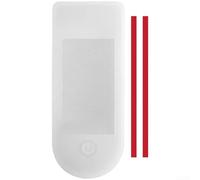QOXEZY Protection d'écran en silicone pour Xiaomi Electric Scooter 4 Lite 2ème génération, coque de protection d'écran texturée pour surface résistante aux intempéries contre les rayures et la