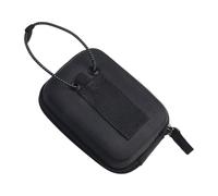 QOXEZY Sac de rangement compact pour télémètre - EVA robuste + pochette de protection en tissu 1680D pour la chasse et le tournoi, s'adapte à la plupart des télémètres compacts (noir)