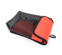 QOXEZY Sac portable en maille pour plongée sous-marine, PME, solution de rangement légère avec fermeture à boucle (A)