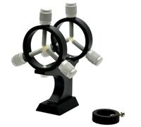 QOXEZY Star Finder Support pour télescope - Support à 3 points en alliage d'aluminium usiné CNC, compatible avec les bases standard de recherche de queue d'aronde