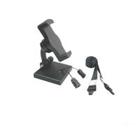 QOXEZY Support de téléphone noir pour DJI pour NEO pour Mavic pour Mini 2 | Construction ABS, coupe-vent, maintien sûr, compatible avec Mavic Air pour 2S, design élégant