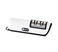 QOXEZY Taille-crayon électrique automatique sans fil, rechargeable et compact, pour couteaux de cuisine, ciseaux, outils d'extérieur (noir)
