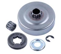 QOXEZY Tambour d'embrayage avec roulement à aiguilles pour tronçonneuse Stihl MS180 MS170 017 018 021 023 025 M50 M51 1123 640 2003