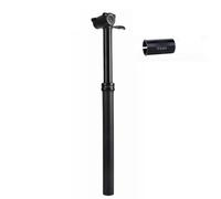 QOXEZY Tige de selle compte-gouttes de pression d'air, tige de selle télescopique réglable de 31,6 mm avec levier manuel, alliage d'aluminium haute résistance pour VTT pour vélo