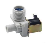 QOXEZY Valve d'entrée automatique pour machine à laver pour une performance fiable, un débit d'eau efficace, des caractéristiques de sécurité améliorées pour les petits médias (blanc)