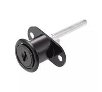 QOXEZY Verrou en alliage de zinc avec rotation à 180 degrés avec cylindre et serrure et vitrines pour une utilisation durable. Fonctionnalité fiable adaptée pour les opérations quotidiennes avec un