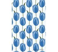 qp Books Planner: Blue Tulip Cover Journal, Customizable and portable, designed by a U.S. Army Veteran with examples that can assist you in your day-to-day life.