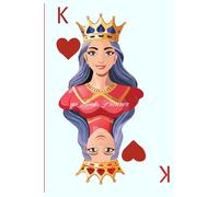 qp Books Planner: King of Hearts cover, customizable and designed with examples and ideas to better assist you in your day-to-day life