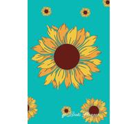 qp Books Planner: Sunflowers cover, Customizable and designed with examples and ideas to better assist you in your day-to-day life