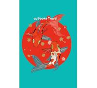 qp Books Travel: Koi fish print, perfect for travelers and the backpacking community. Collect and log your memorable moments.