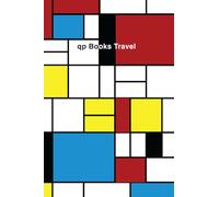 qp Books Travel: Squares & Rectangles Cover, Perfect for travelers and the backpacking community. Collect and log your memorable moments