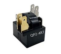 QP2-4R7 Relais de démarrage Réfrigérateur PTC Ohm 6 broches pour Whirlpool Vissani Danby EdgeStar Summit Haier Igloo etc Compresseur