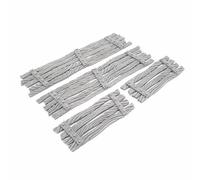 QP3D - Ensemble de terrain de passerelle en bois - Système de pont 4 pièces (2 courts, 2 longs) pour miniatures de 28 à 32 mm | Passerelles pour jeux d'escarmouche, batailles fantastiques et jeux de