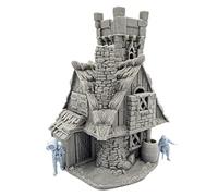 QP3D - Hemlock Cottage House - Paysage fantastique de terrain pour table et RPG 28-32 mm Miniatures Wargame Props DND D&D, impression 3D et peut être peinte