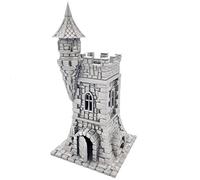 QP3D - Paysage de Terrain Gardien pour Wargames, Miniatures 28-32 mm, Accessoires DND, D&D, Impression 3D et Peinture Métallique