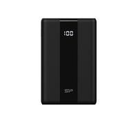 QP55 - Banque d'alimentation - 10000 mAh - 38.5 Wh - 38.5 Watt - 4.5 A - PD, QC 3.0, SCP - 2 connecteurs de sortie (USB, 24 pin USB-C) - noir