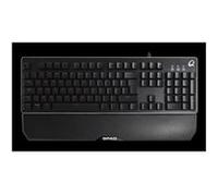 Qpad - MK-40 Pro Gaming Membranical Keyboard, Aluminium, LED Backlit, French Layout