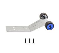 QPAJWAKS 1/16 Metal Wheelie Bar for TRAXXAS Mini Maxx Monster Truck RC Car Upgrade Parts Accessories(Blau)