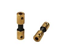 QPAJWAKS 2PCS Soft Flexible Coupling Spring Joint Connector for RC Boat Feeding Ship Motor Shaft Spare Parts(4mm to 4mm)