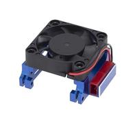 QPAJWAKS Aluminum Heat Sink Heatsink Mount with High Velocity Cooling Fan for Traxxas Slash 4X4 2WD Velineon VXL-3S ESC303T06 ESC RC Car