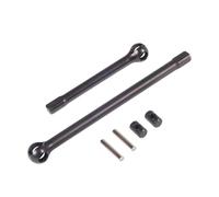 QPAJWAKS Arbre de Transmission CVD Avant arrière en métal, engrenage différentiel, essieux de Portail de Remplacement for Voiture sur chenilles 1/10 RC TRX4, pièces de Mise à Niveau(Front Axle Shaft)