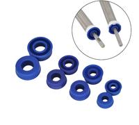 QPAJWAKS ID 4mm/ 5mm/ 6mm/ 7mm/8mm/10/12mm Model Boat Drive Shaft Sealing Ring Waterproof Hydraulic Pump Motor Shaft Seal Water Oil Proof(ID 6mm)