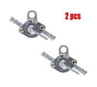 QPAJWAKS Lot de 2 interrupteurs Marche/arrêt universels for Robinet d'essence en Ligne for Moto, Scooter, SUV, 90cc, 110cc, 120cc, 125cc, 140c