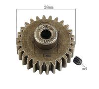 QPAJWAKS Petit Moteur X 26T for Voiture télécommandée, engrenage 1,0 m, 5 mm, n° 6497, pièces de Mise à Niveau, Accessoires for TRAXXAS 1/10 X-Maxx Bore Maxx