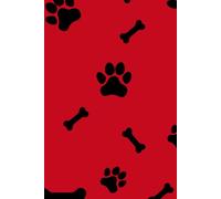 qpBooks, My Doggy’s Records: Red Paw & Bone Cover, Customizable and portable, perfect for keeping track of your dog’s records, such as medical, ... This Dog passport is For adults and kids.