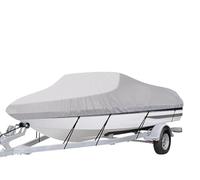 QPDDFG Bâche de Bateau pour Yamaha 195S, Housse de Bateau Protection extérieure imperméable Housses pour Bateaux, Bache Bateau pour Yacht Bateau de pêche,B Black