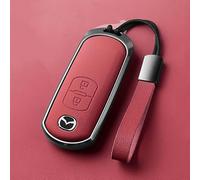 QPDDFG Coque de Clé pour Mazda MX-5 Atenza Axela, Coque Clé Porte-clés Coque de clé de Voiture Protecteur de clé de Voiture Télécommande Boîtier de clé,B 2key