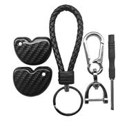 QPDDFG Porte-clés de Moto Housse de Protection pour Piaggio Vespa 125 150 200 GTS300 GTS125 GTS200, Housse de Clé de Moto Coque de Clé Télécommandée,Protecteur de Coque de clé à Distance