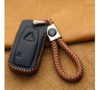 QPDDFG Porte-clés de Moto Housse de Protection pour Triumph Rocket 3, Housse de Clé de Moto Coque de Clé Télécommandée,Protecteur de Coque de clé à Distance,A Black