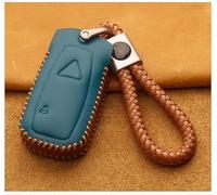 QPDDFG Porte-clés de Moto Housse de Protection pour Triumph Speed Triple 1200 RS, Housse de Clé de Moto Coque de Clé Télécommandée,Protecteur de Coque de clé à Distance,A Blue