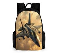 QPIRINMEX Beau Sac À Dos D'école De comchauve-souristant Le Sac De Voyage CArtable Avions D'enfants De Filles De Garçons Saison Scolaire