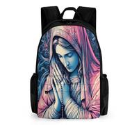 QPIRINMEX CArtable Fille Primaire Notre Dame,6 À 15 Ans, Sac À Dos 1- Garçon Kids Pour Enfants 3D Backpack D'école Primaire, Léger Sac Scolaire Enfant