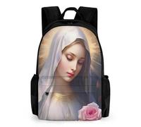 QPIRINMEX CArtable Notre Dame Enfants Sacs À Dos Enfants Pour Garcon Fille Scolaires Backpack Sac À Dos Grande Capacité Adolescents Garçons Ordinateur Pour Affaires Voyages Scolaire