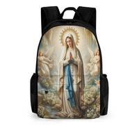QPIRINMEX CArtable Notre Dame Enfants Sacs À Dos Enfants Pour Garcon Fille Scolaires Backpack Sac À Dos Grande Capacité Adolescents Garçons Ordinateur Pour Affaires Voyages Scolaire