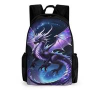 QPIRINMEX Cartable Pour Enfants, Garçons Filles Sac À Dos Le Dragon Scolaire Sac D'école Primaire Le Cartables Sac À Dos Adolescents Sacs 6-12 An