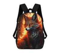 QPIRINMEX Cartable Renard Enfants Sacs À Dos Enfants Pour Garcon Fille Scolaires Animal Backpack Sac À Dos Grande Capacité Adolescents Garçons Ordinateur Pour Affaires Voyages Scolaire