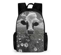QPIRINMEX CArtable Vaches des Highlands Enfants Sacs À Dos Enfants Pour Garcon Fille Scolaires Animaux Backpack Sac À Dos Grande Capacité Adolescents Garçons Ordinateur Pour Affaires Voyages Scolaire