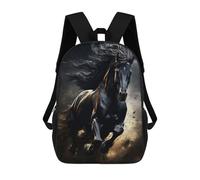 QPIRINMEX Cheval Sac À Dos Pour Enfants Filles Garçons, Sac À Dos, Sac À Dos, École Primaire, Parfait Pour La Rentrée Scolaire Ou Pe, Les Cadeaux Et Les Voyages 17pouce