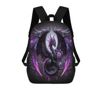 QPIRINMEX Dragon Cartables D'école Imprimés En 3D Sacs À Dos Pour Enfants Sac D'école Pour Garçons Filles Élémentaire Et Moyen 17pouce