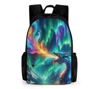 QPIRINMEX Dragon volant CArtables D'école Imprimés En 3D dinosaureses Sacs À Dos Pour Enfants Sac D'école Pour Garçons Filles Élémentaire Et Moyen 17pouce