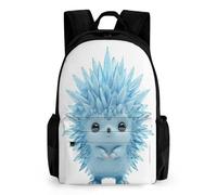 QPIRINMEX hérisson CArtables D'école Imprimés En 3D Sacs À Dos Pour Enfants Sac D'école Pour Garçons Filles Élémentaire Et Moyen 17pouce