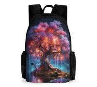 QPIRINMEX L' arbre de la vie Sacs À Dos Pour Enfants Sacs D'école Pour La Maternelle Secondaire Sac À Dos Pour Enfants D'âge Préscolaire Sacs À Dos De Marche 17pouce