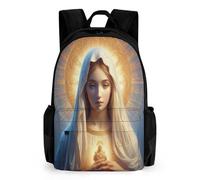QPIRINMEX Notre Dame Sacs À Dos Garçons Filles Secondaire CArtables Sac À Dos Pour Junior Elementary Rucksack 17pouce