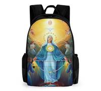 QPIRINMEX Personnalisé En 3D Sac À Dos Notre Dame Enfants, Léger CArtable Garçons Filles Collège Primaire Imperméable Sac A Dos Scolaire Pour Adolescents Voyage Loisir