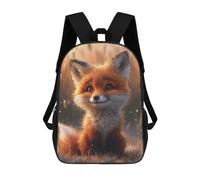 QPIRINMEX Renard Cartables D'école Imprimés En 3D Animal Sacs À Dos Pour Enfants Sac D'école Pour Garçons Filles Élémentaire Et Moyen 17pouce